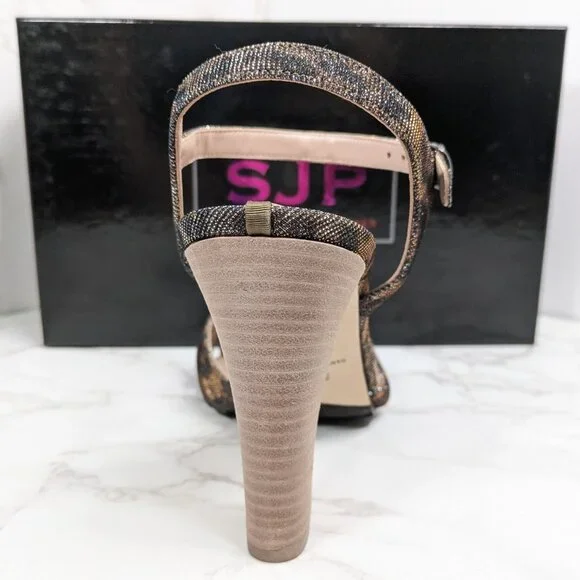 SJP by Sarah Jessica Parker Women's Carson Sandal 12 M US 42 EU Italy NEW IN BOX
